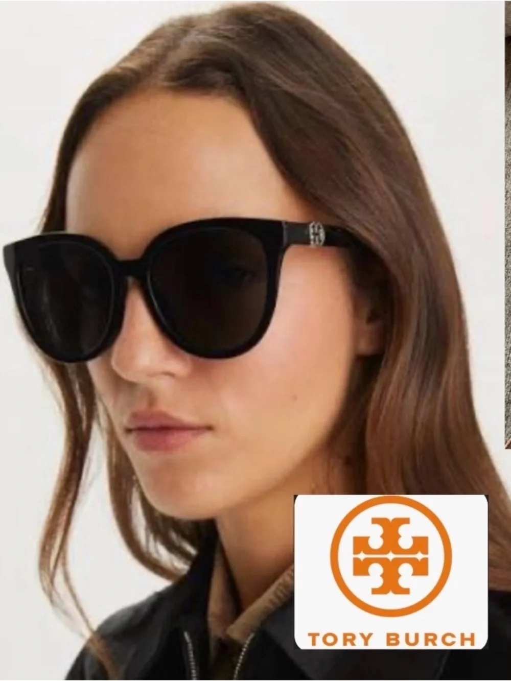 Tory Burch Women's Black Pillow Sunglasses TY7152 170987 55 NEW with case!